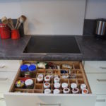 SONY DSC Küche, Schublade, Gewürze, Gewürzschublade