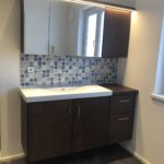 Waschtischunterschrank und Spiegelschrank